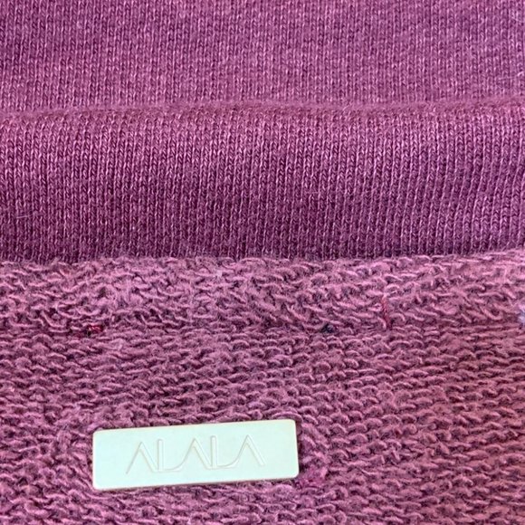 ALALA Maroon Riki Cowl Turtleneck Pullover Sweater - Picture 10 of 14